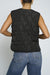 Black Tie Front Vest